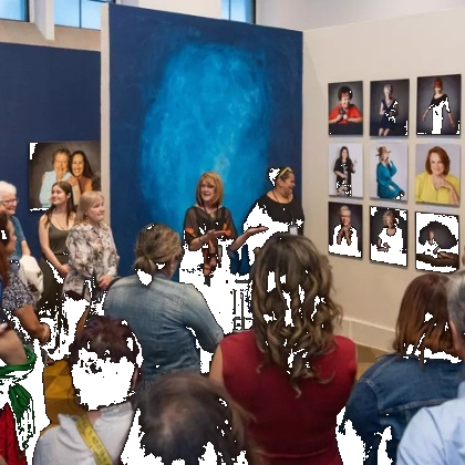 Restorative Circle at Fullerton Museum Women's Festival